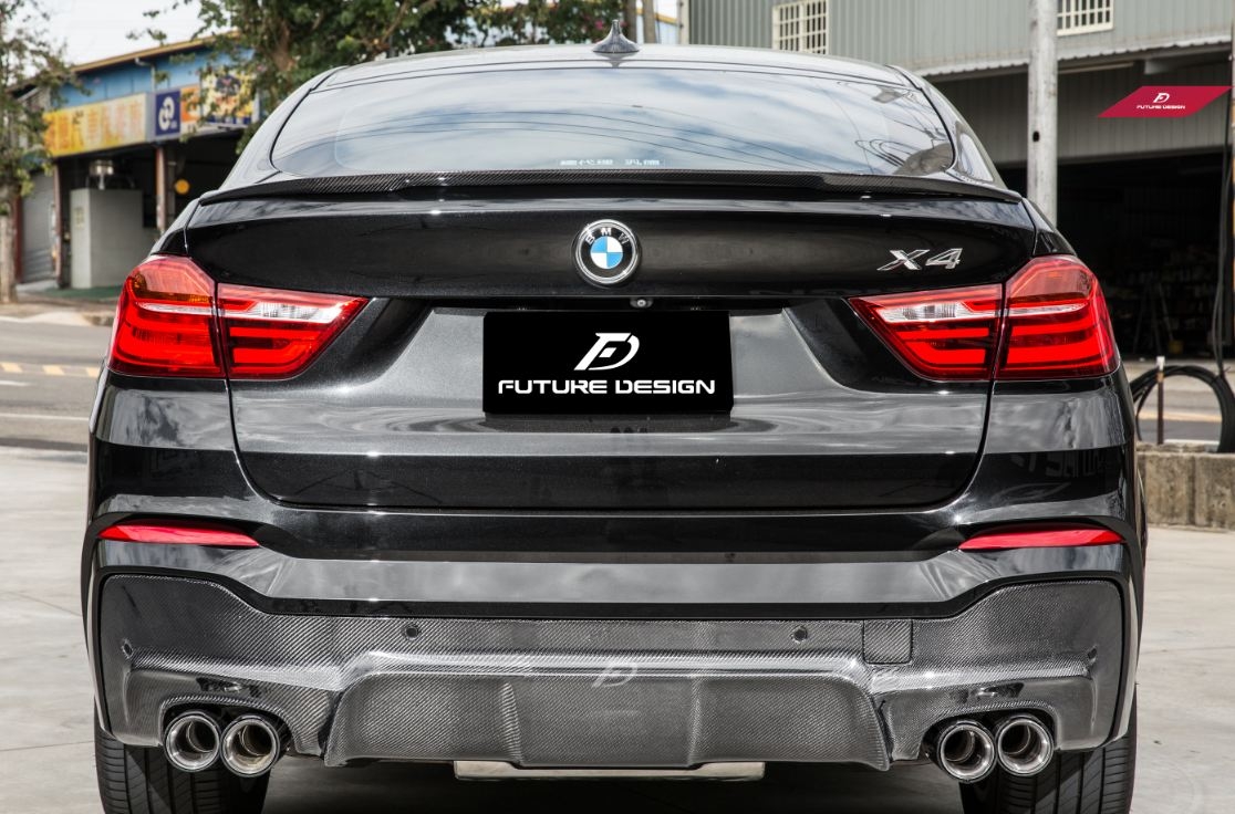 bmw f26 x4 m-tech m-sport 3d款 碳纤维 卡梦 后中包